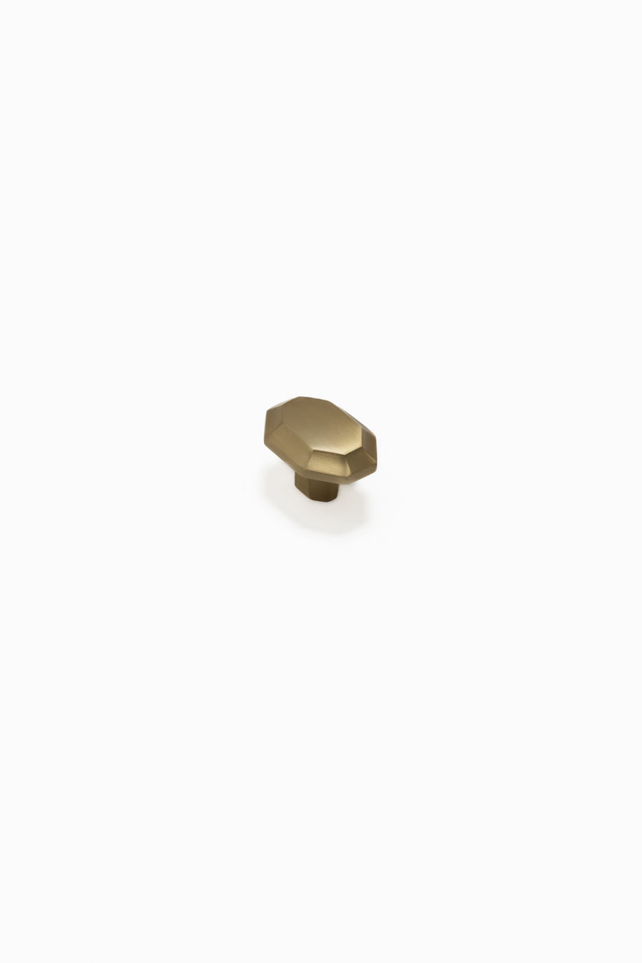 Archie Brass Geometric Cabinetry Knob - Little Swagger
