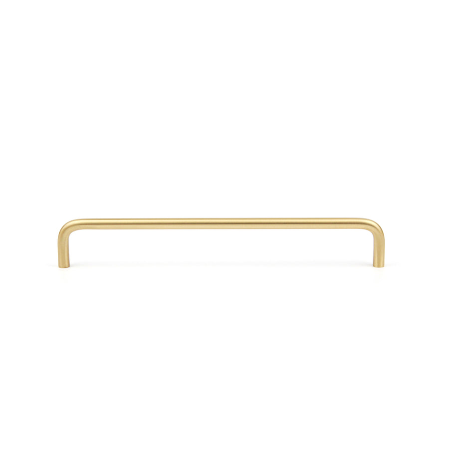 Huxley Brass Cabinetry Handle - Little Swagger