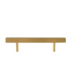 Brass Cabinetry Square Handle - Madeline - Little Swagger Australia