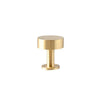 Brass Smooth Cabinetry Knob - Oscar - Little Swagger Australia