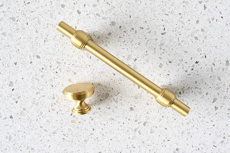 Brass Cabinetry Knob - Quinn - Little Swagger Australia