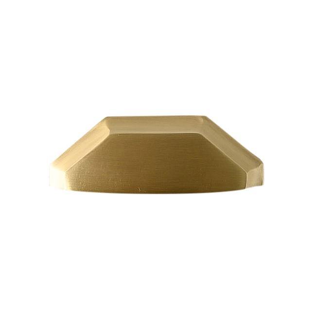 Brass Geometric Cabinetry Cup Handle - Archie - Little Swagger Australia