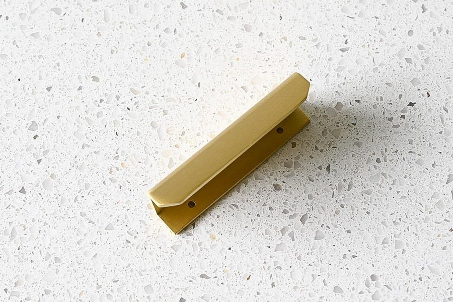 Brass Cabinetry Pull - Sidney - Little Swagger Australia