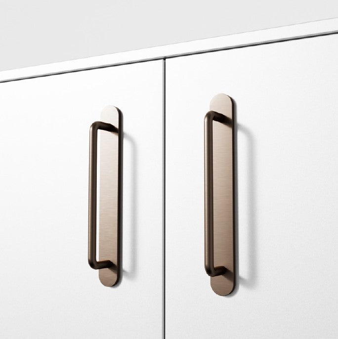 Rhodes Brass Cabinetry Handle - Little Swagger