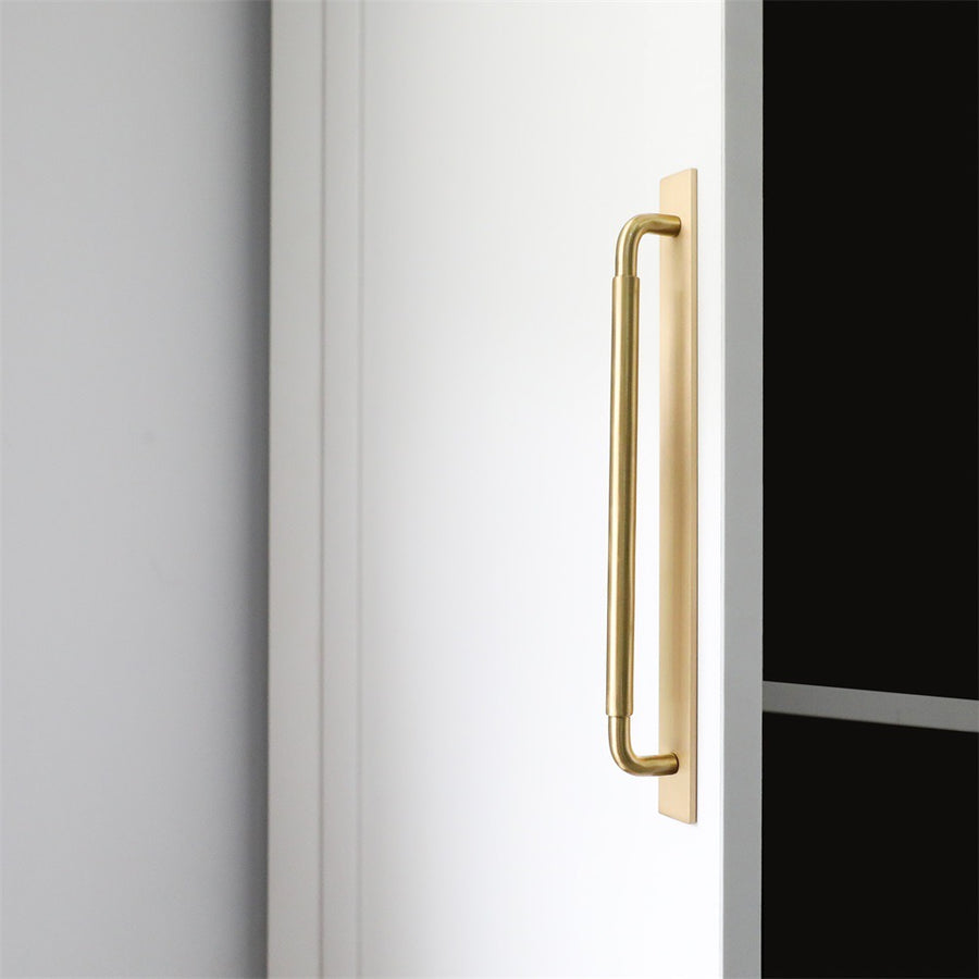 Rosie Brass Cabinetry Handle - Little Swagger