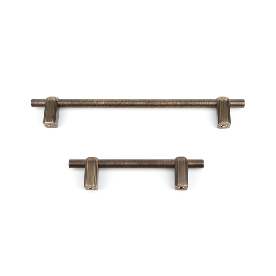 Quinn Brass Cabinetry Handle - Little Swagger